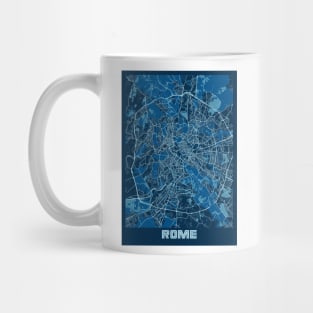 Rome - Italy Peace City Map Mug